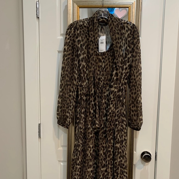 Banana Republic ., Animal print dress 🐆SZ 4 - Picture 2 of 10
